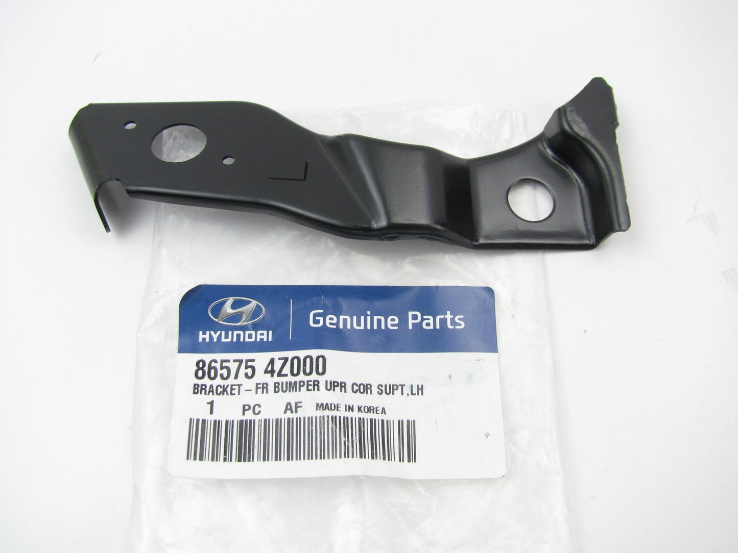 Front Bumper Upper Inner Bracket Left Driver For 13-18 Sante Fe Sport 865754Z000