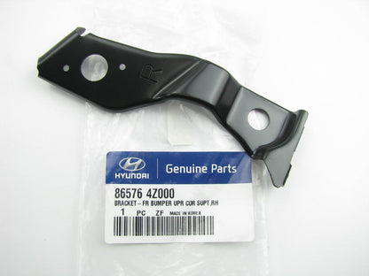 FRONT Bumper Cover Upper Bracket Right Passengers Side OEM For 2013-15 Santa Fe