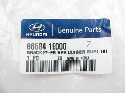 New OEM Front Bumper Corner Support Bracket Right Passenger For 06-11 Accent
