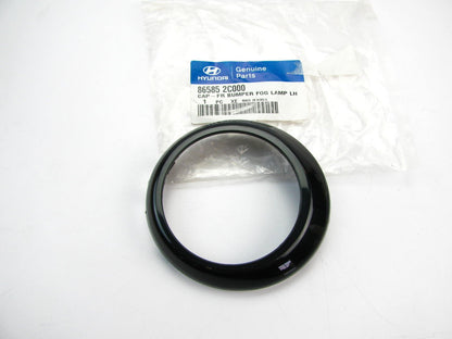 Front Bumper Fog Light Lamp Bezel - Left Drivers Side - OEM For 2003-06 Tiburon