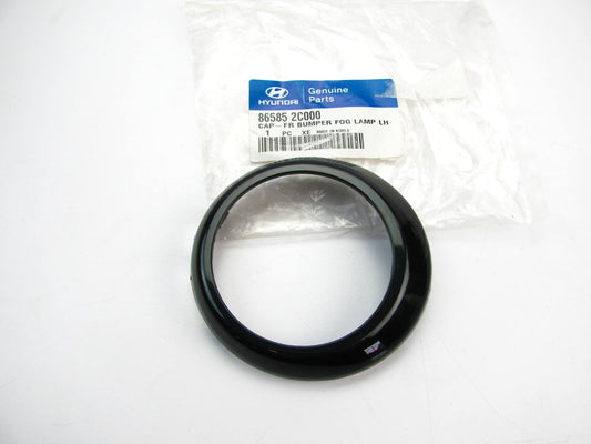 Front Bumper Fog Light Lamp Bezel - Left Drivers Side - OEM For 2003-06 Tiburon