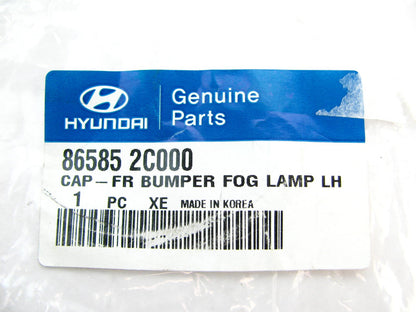 Front Bumper Fog Light Lamp Bezel - Left Drivers Side - OEM For 2003-06 Tiburon