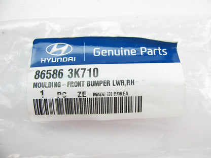 Front Bumper Outer Right Moulding Trim OEM For 2009-2010 Sonata 865863K710