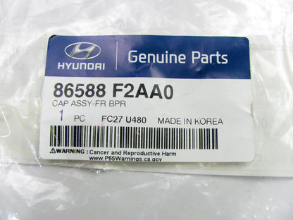 NEW Front Bumper Tow Eye Cap Hook Cover OEM For 19-20 Hyundai Elantra 86588F2AA0