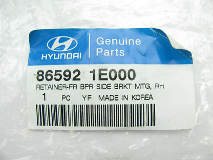 NEW GENUINE Front Bumper Side Mounting Bracket OEM For 06-11 Accent 865921E000