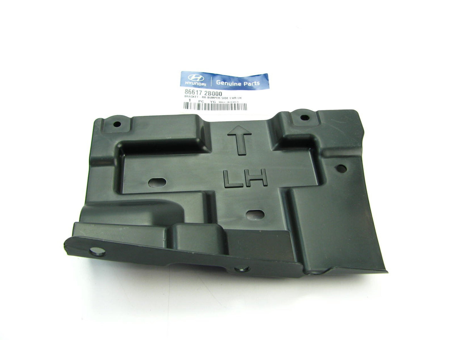 Rear Bumper Cover Support Bracket Lower Left Drivers Side OEM For 07-09 Santa Fe