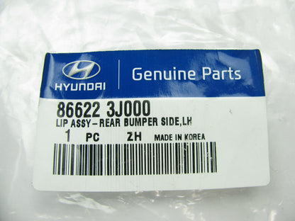 Rear Bumper Left (Drivers) Side Lip Trim Moulding Piece OEM For 2007-12 Veracruz