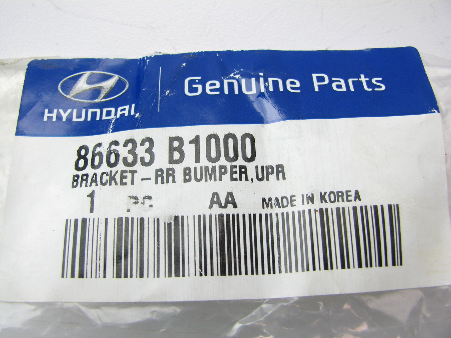 Rear Bumper Impact Bar Support Bracket OEM For 15-16 Genesis 86633B1000
