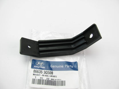 New Rear Bumper Impact Bar Lower Bracket Left Driver For 2014 Sonata 866353Q500