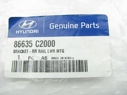 Rear Bumper Impact Bar Lower Bracket OEM For 2015-2016 Sonata 86635C2000