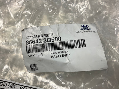 Rear Bumper Reinforcement Bracket, Right Passengers Side OEM For 11-14 Sonata