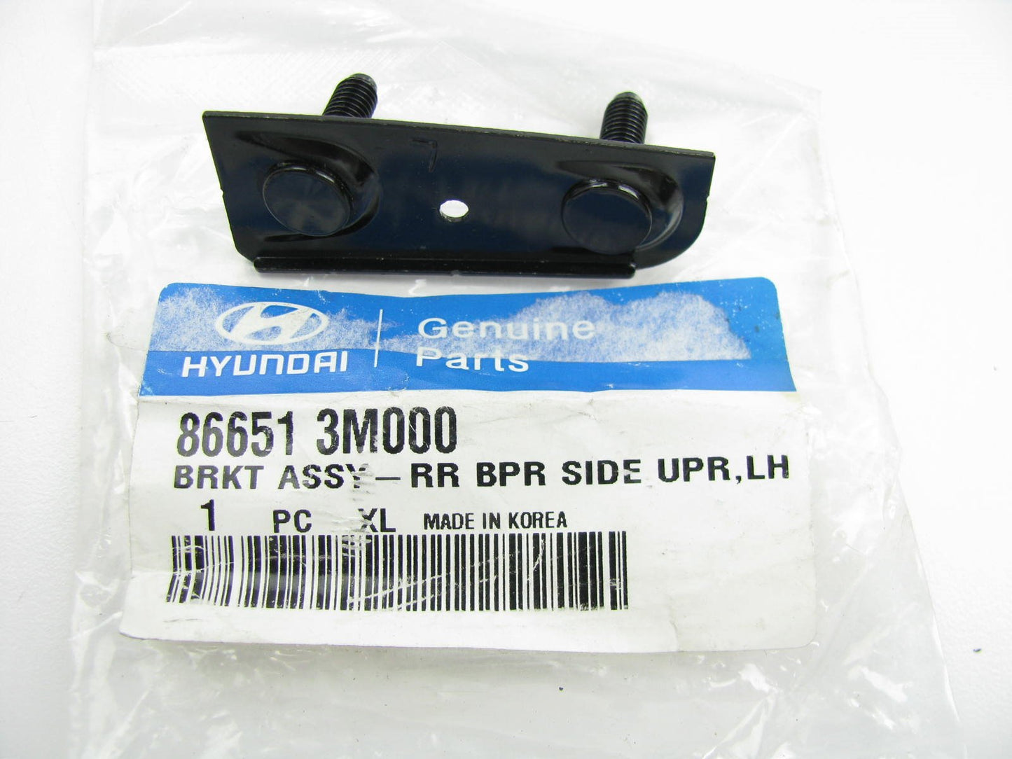 NEW - OEM Rear Left Bumper Cover Upper Bracket For 2008-2014 Genesis 866513M000