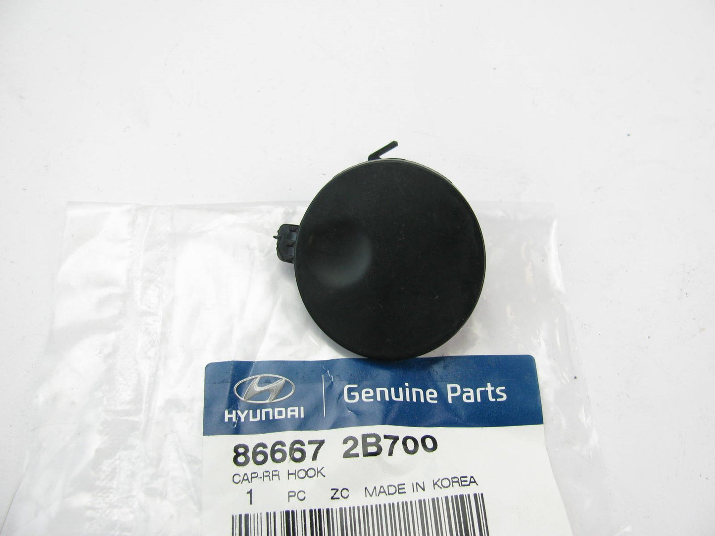 REAR Bumper Tow Eye Hook Cover Cap OEM For 2010-2012 Santa Fe  866672B700