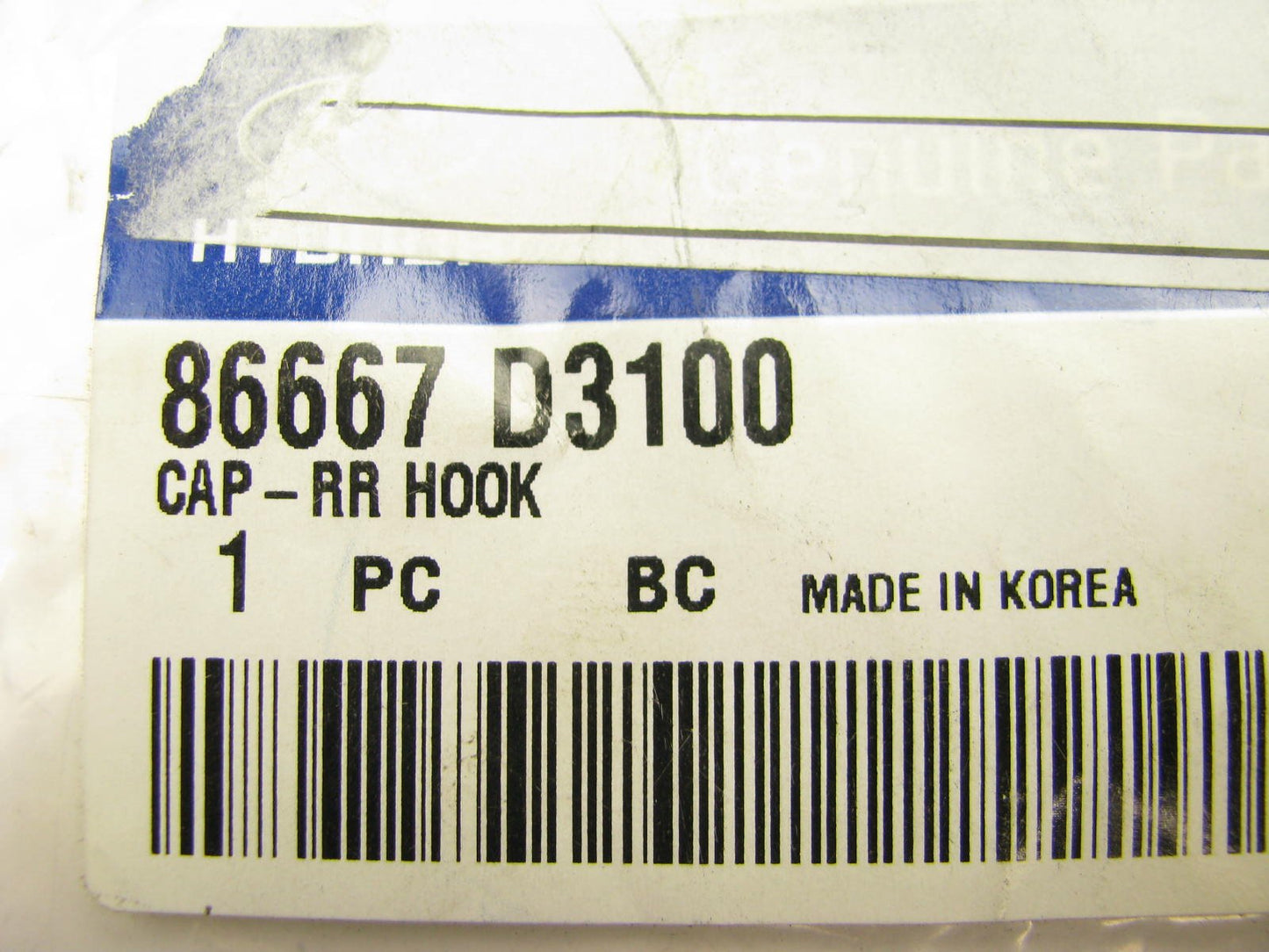 NEW GENUINE Rear Bumper Tow Eye Hook Cover Cap OEM For 2016 Hyundai Tucson