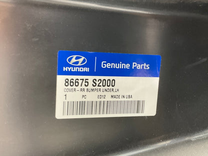 Rear Bumper Left Under Cover Splash Shield OEM For 2019-2020 Santa Fe 86675S2000
