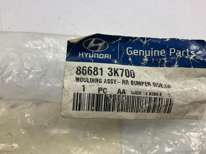 REAR LEFT DRIVERs Side Bumper Moulding Trim OEM For 2009-2010 Sonata 866813K700