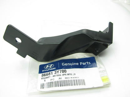REAR Bumper Impact Bar Bracket Left Drivers Side OEM For 2014-16 Hyundai Elantra