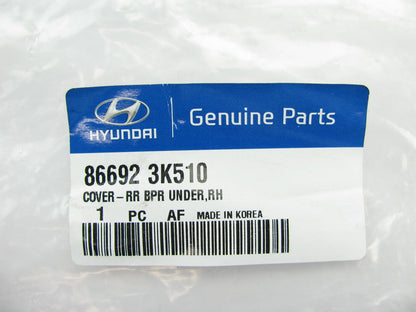 New OEM Rear Bumper Lower Cover Right Passenger For 08-10 Sonata 866923K510