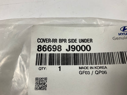 Rear Bumper Side Under Cover Panel OEM For 2018-2022 Hyundai Kona 86698J9000