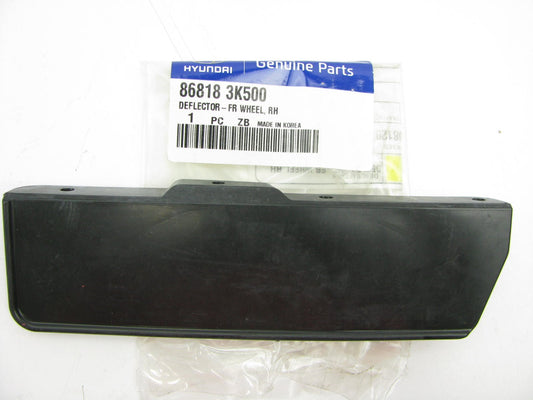 NEW FRONT RIGHT Wheel Fender Splash Shield OEM For 2009-2010 Sonata 868183K500