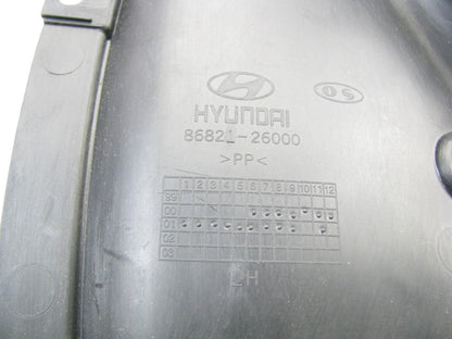 Rear Left Driver Side Quarter Panel Splash Shield Wheel Guard For 00-06 Santa Fe