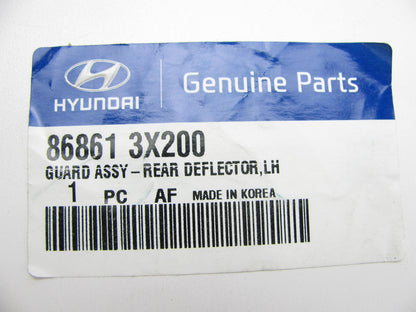 LEFT Rear Quarter Panel Wheel-well Mud Guard Deflector For 2014-15 Elantra SEDAN