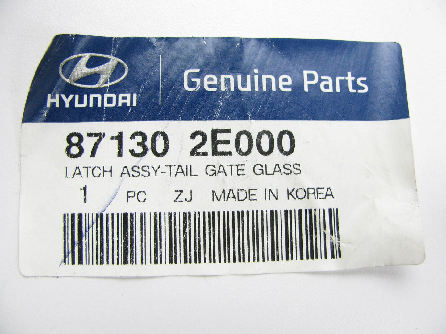 NEW - OEM 871302E000 Tailgate Glass Latch Lock Actuator For 2005-2009 Tucson