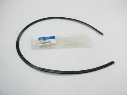 Rear Back Glass Upper Reveal Molding Seal Strip OEM For 06-11 Accent SEDAN ONLY
