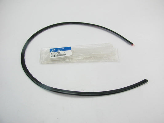 Rear Back Glass Upper Reveal Molding Seal Strip OEM For 06-11 Accent SEDAN ONLY