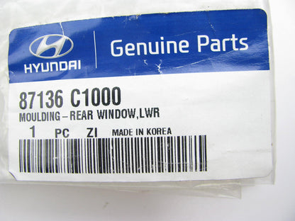 New Genuine Back Glass Reveal Molding Strip REAR Window For 2015 Sonata