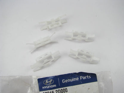 (5) NEW GENUINE Roof Molding Clips OEM For 2001-2006 Hyundai Elantra 872162D000