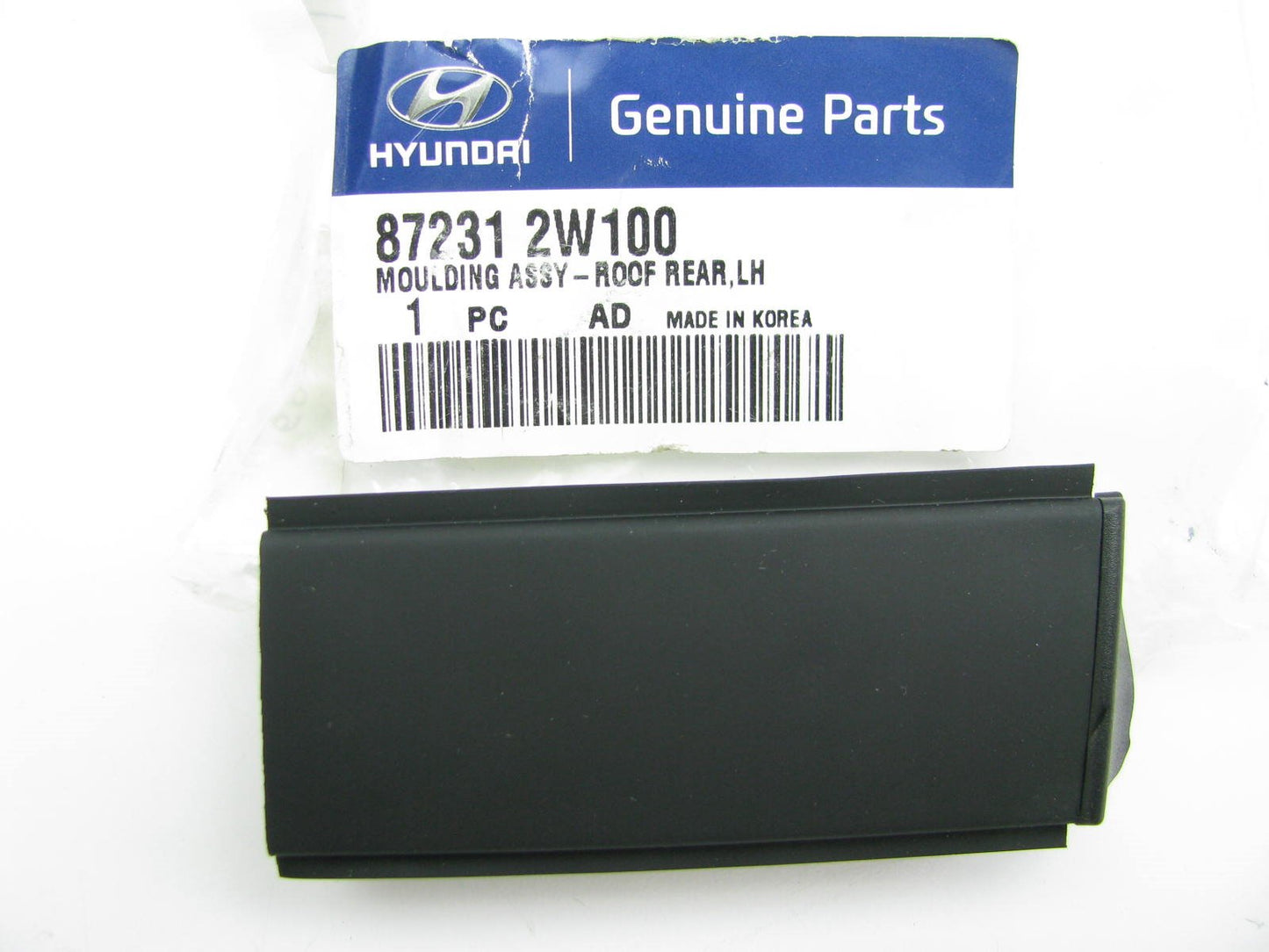 New Rear Left Side Roof Rack Moulding OEM For 13-15 Hyundai Santa Fe 872312W100