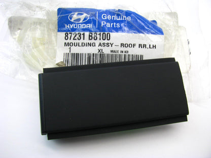 NEW - OEM Genuine Rear Left Roof Molding Trim For 2013-17 Santa Fe 87231B8100