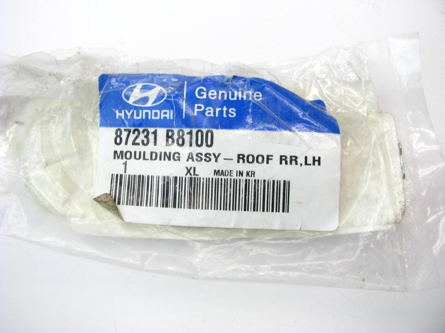 NEW - OEM Genuine Rear Left Roof Molding Trim For 2013-17 Santa Fe 87231B8100