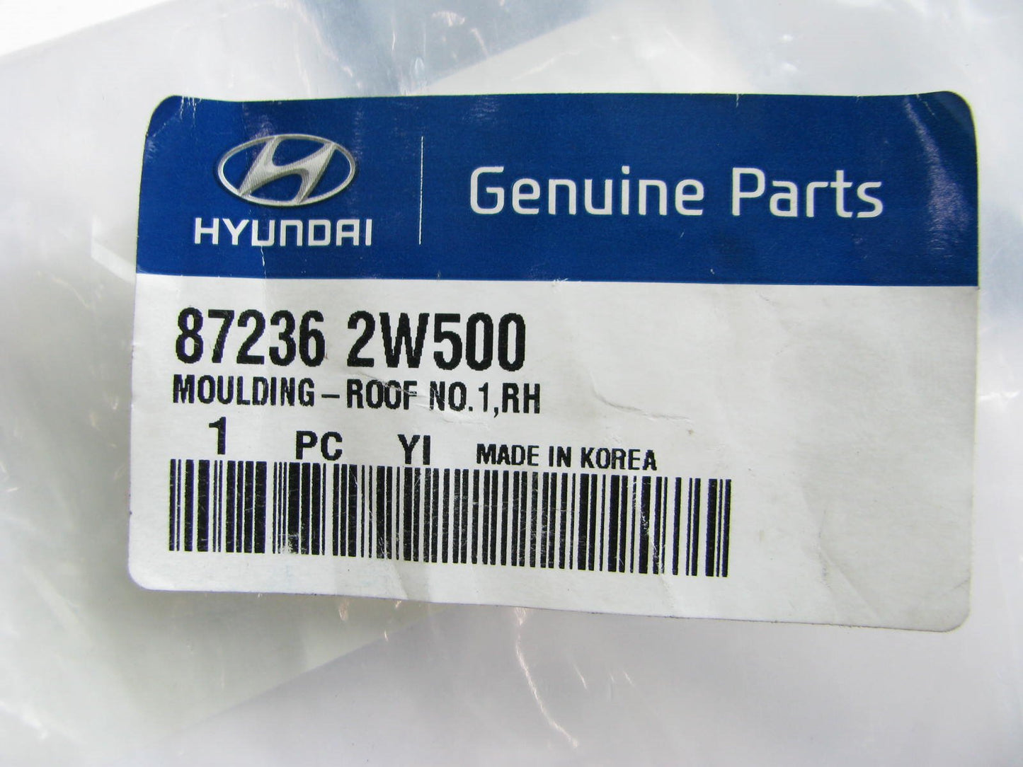 NEW Front Right Passengers Side Roof Rack Moulding OEM For 13-15 Santa Fe Sport