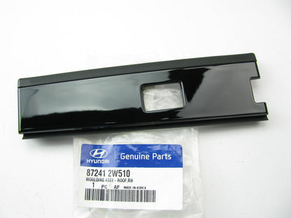 NEW - OEM REAR RIGHT Roof Rack Molding Cover Cap For 13-18 Santa Fe 872412W510