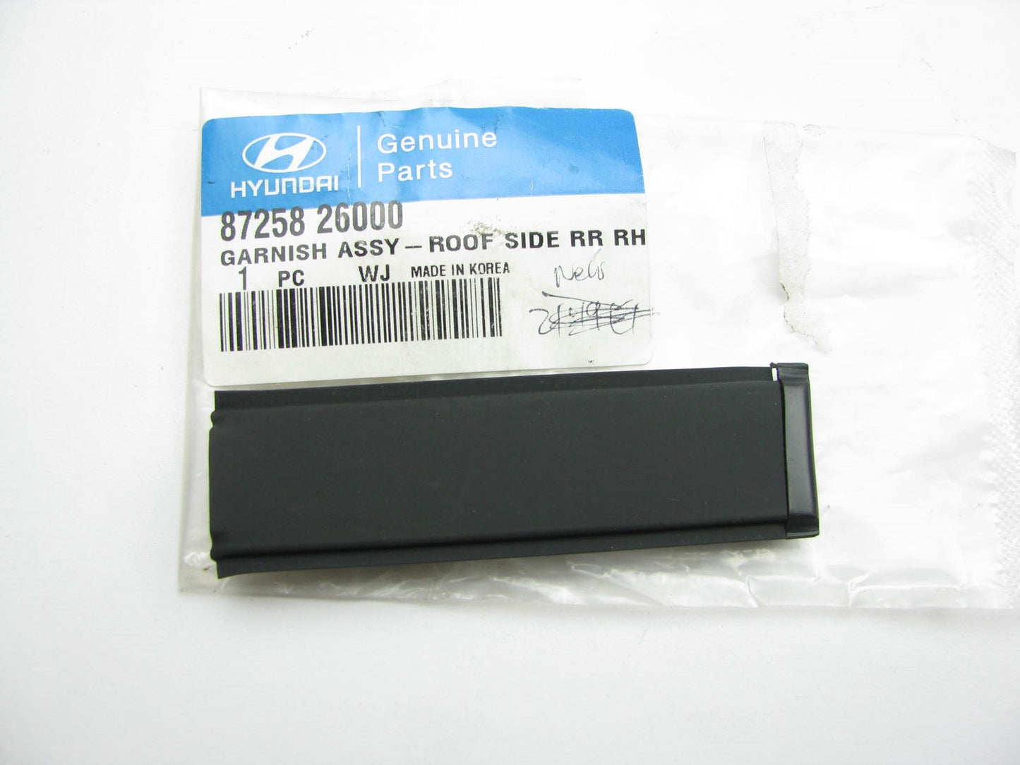 New OEM Roof Rear RIGHT Rail Trim Moulding Cover For 01-06 Santa Fe 8725826000