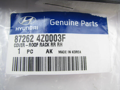 Rear Right Hand (Passenger Side Rear) Roof Rack Moulding Trim For 14-15 Santa Fe