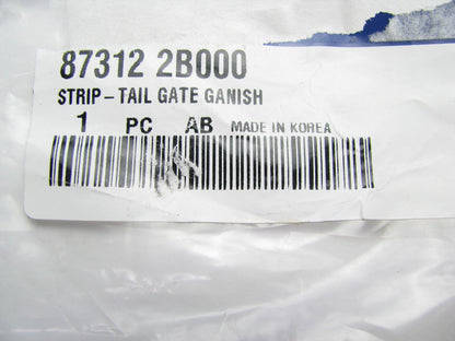 Liftgate Tailgate Finish Panel Seal Strip OEM For 2007-2009 Santa Fe 873122B000