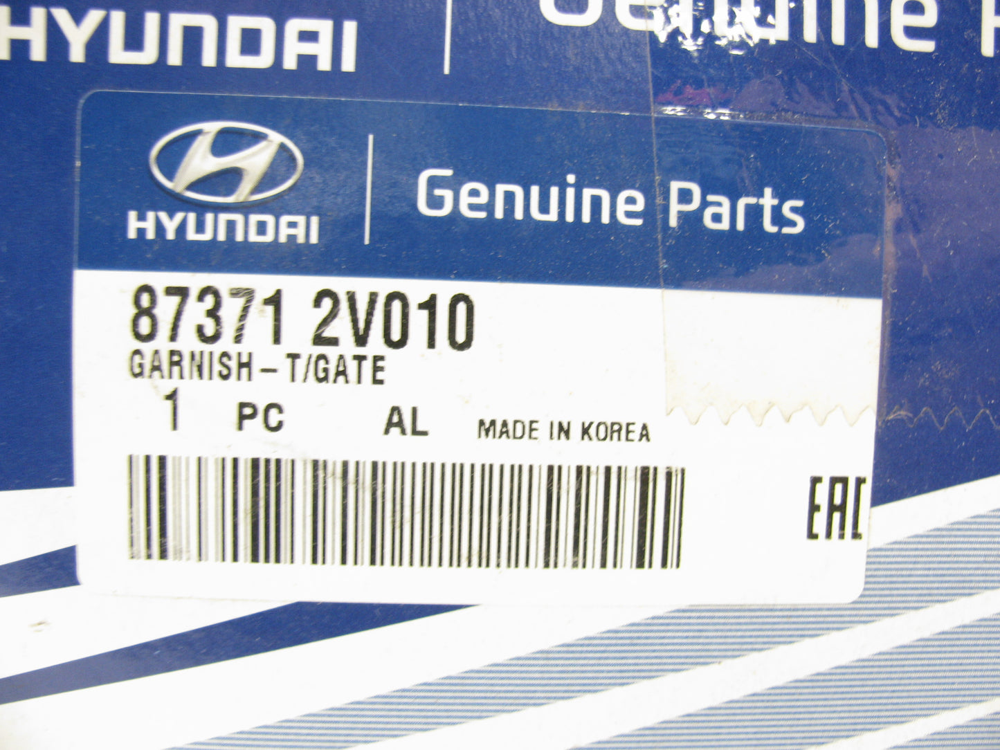 NEW REAR Tailgate Mount Badge Bracket OEM For 11-17 Hyundai Volester 87371-2V010