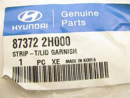 NEW GENUINE Trunk Lid Applique Moulding Panel Seal Strip OEM For 07-09 Elantra