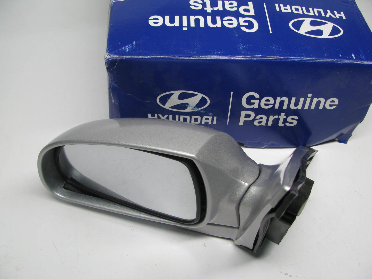 COSMETIC DAMAGE - 8761025610CA LEFT Door Mirror OEM For 1999-2006 Hyundai Accent