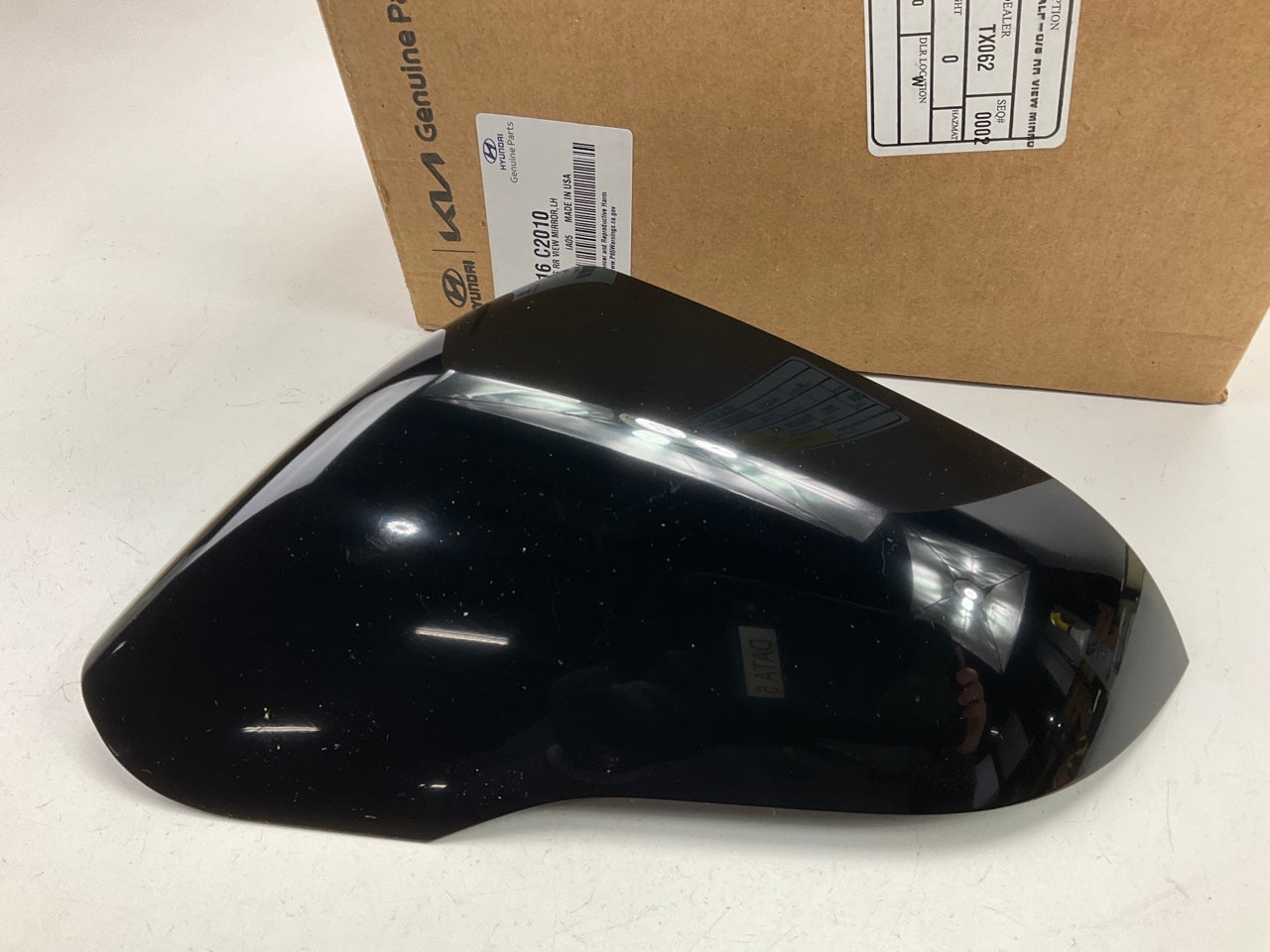 NEW Left Drivers Side Mirror Scalp Cover Cap OEM For 2016-2019 Sonata 87616C2010