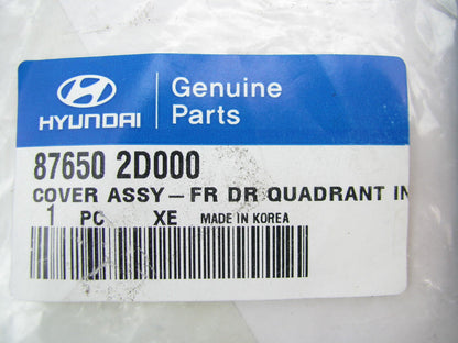 NEW OEM 876502D00 Front Left Mirror Corner Trim Piece For 01-06 Hyundai Elantra