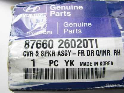 NEW GENUINE Front Right Tweeter Side Mirror Cover OEM For 01-06 Hyundai Santa Fe