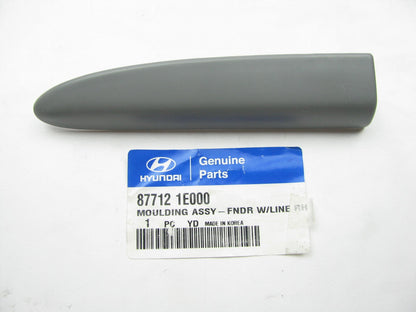 Right Passengers Side Fender Moulding Trim OEM For 2006-2009 Accent 877121E000