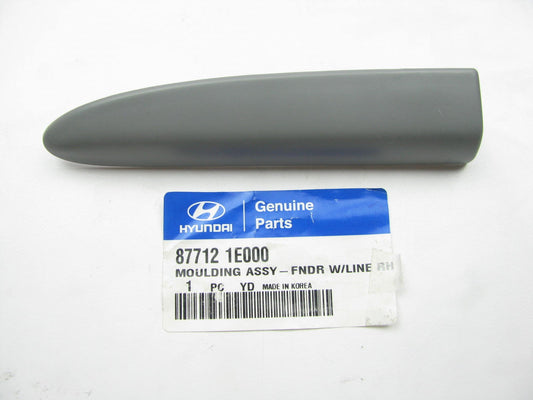 Right Passengers Side Fender Moulding Trim OEM For 2006-2009 Accent 877121E000