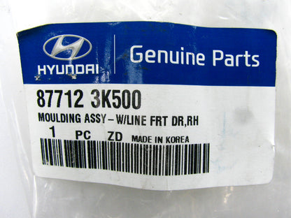 New Genuine FRONT RIGHT Door Waist Line Molding Trim OEM For 2009-2010 Sonata