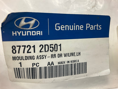 NEW OEM 877212D501 Rear Left Door Waist Line Moulding For 00-06 Hyundai Elantra