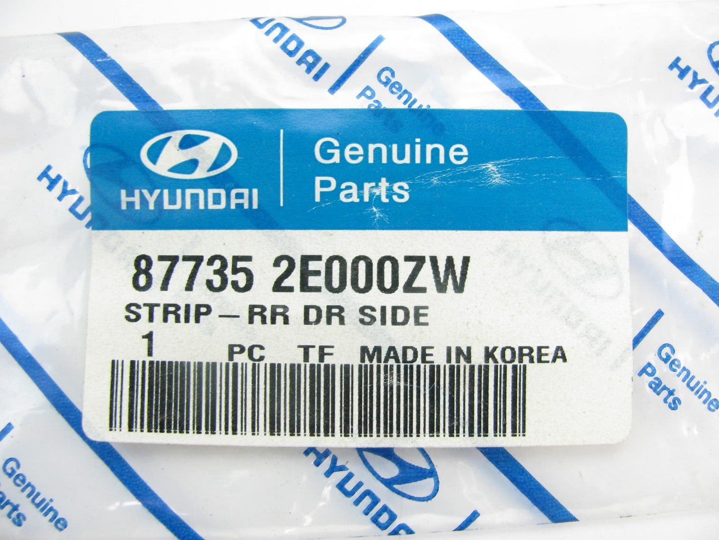 Cladding Door Strip - Rear - OEM For 2005-2009 Hyundai Tucson 877352E000ZW